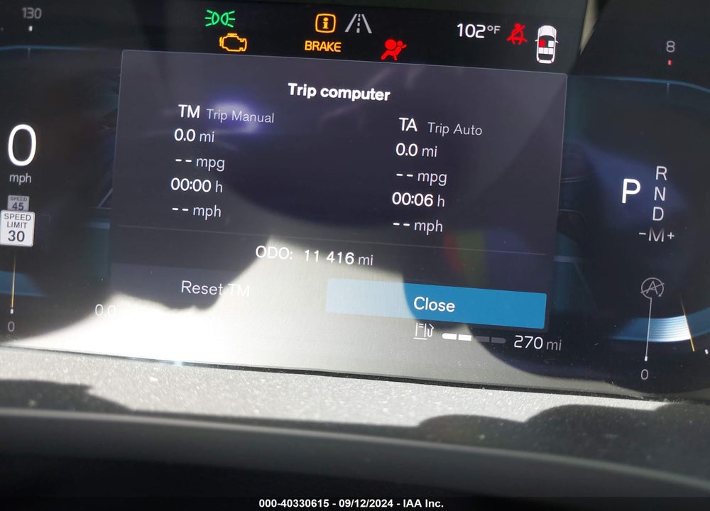 2024 VOLVO XC60 B5 PLUS DARK THEME VIN: YV4L12RL9R1792561