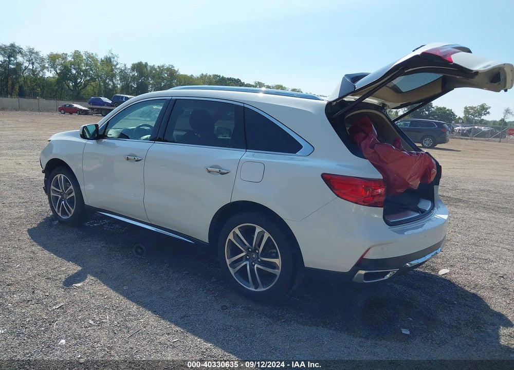 2017 ACURA MDX ADVANCE PACKAGE VIN: 5FRYD3H86HB009624