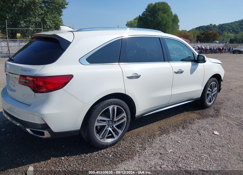 2017 ACURA MDX ADVANCE PACKAGE VIN: 5FRYD3H86HB009624