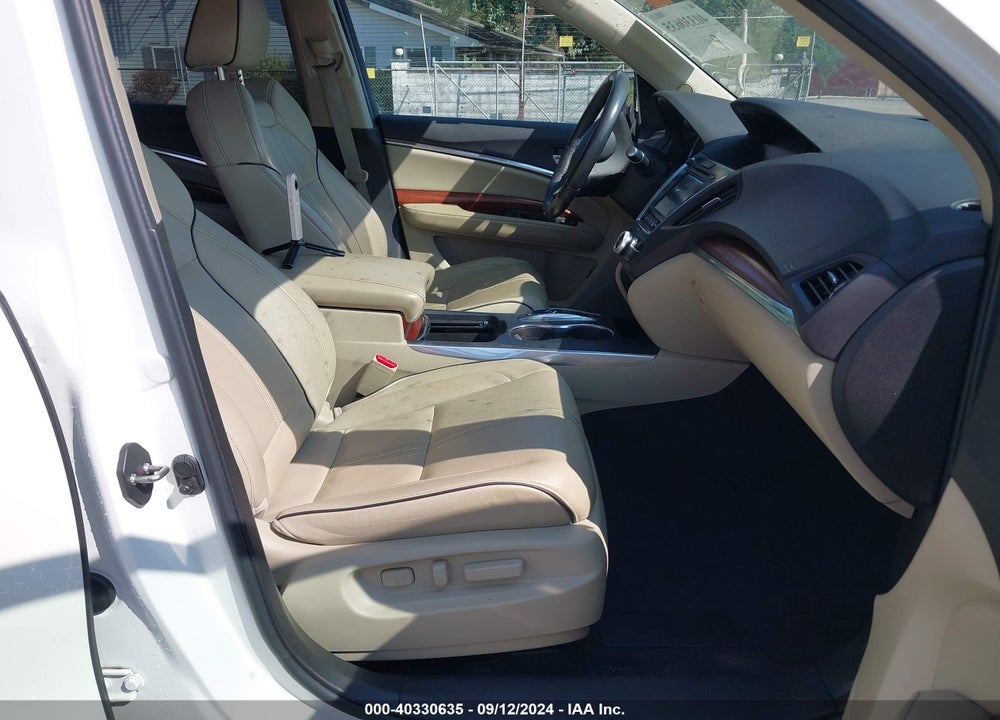 2017 ACURA MDX ADVANCE PACKAGE VIN: 5FRYD3H86HB009624