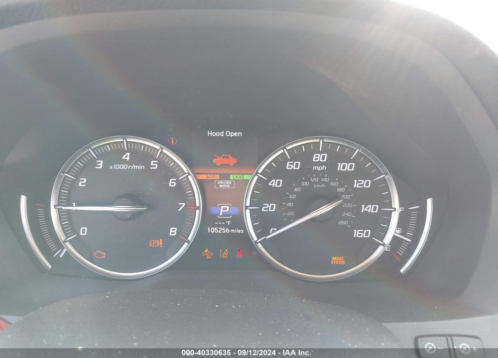 2017 ACURA MDX ADVANCE PACKAGE VIN: 5FRYD3H86HB009624