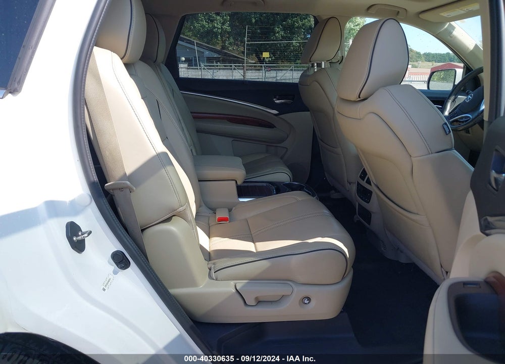 2017 ACURA MDX ADVANCE PACKAGE VIN: 5FRYD3H86HB009624