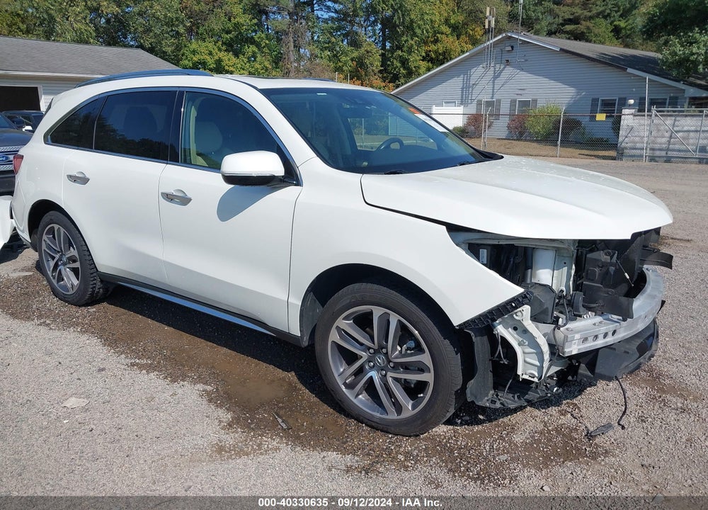2017 ACURA MDX ADVANCE PACKAGE VIN: 5FRYD3H86HB009624