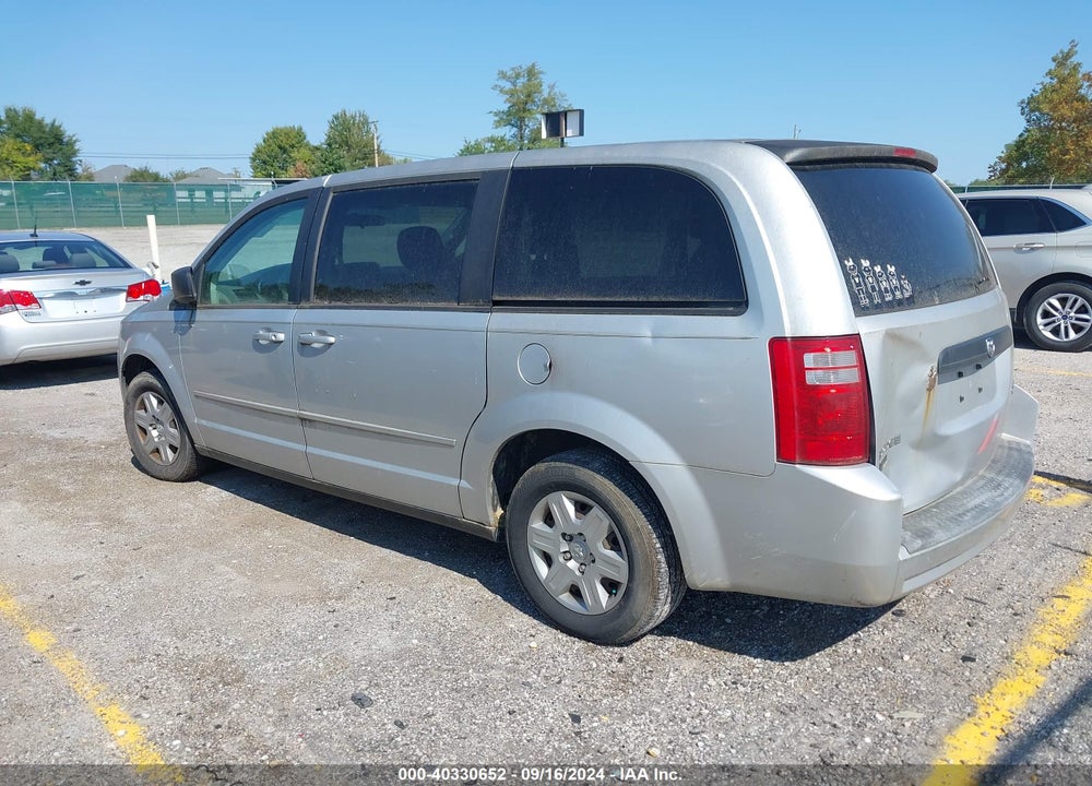 2009 DODGE GRAND CARAVAN SE VIN: 2D8HN44E89R646358