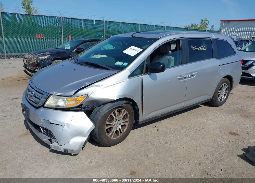 2013 HONDA ODYSSEY EX-L VIN: 5FNRL5H65DB031742