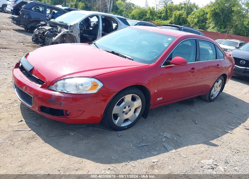 2007 CHEVROLET IMPALA  SS VIN: 2G1WD58C379134066