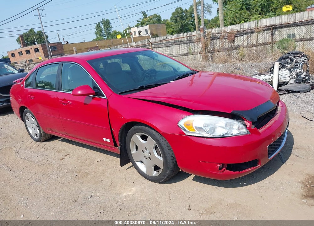 2007 CHEVROLET IMPALA  SS VIN: 2G1WD58C379134066