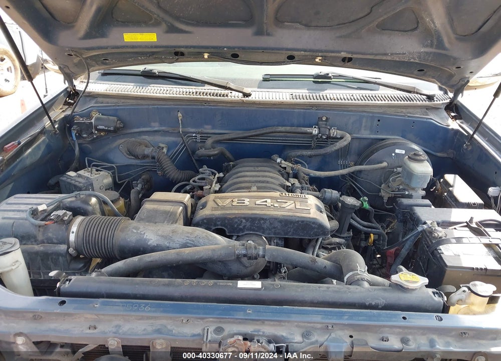 2005 TOYOTA TUNDRA SR5 V8 VIN: 5TBET34105S498098