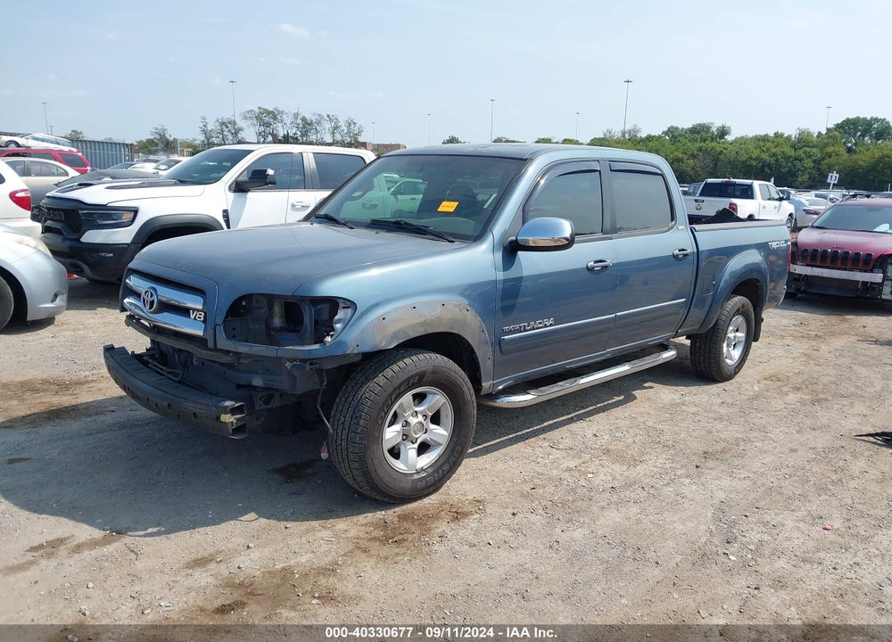 2005 TOYOTA TUNDRA SR5 V8 VIN: 5TBET34105S498098