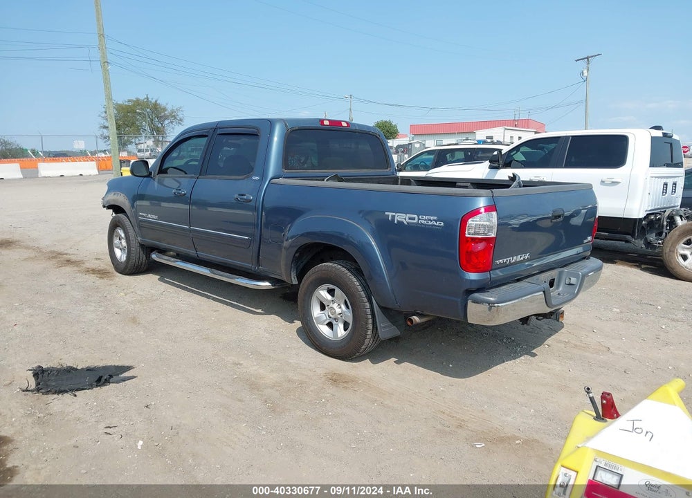 2005 TOYOTA TUNDRA SR5 V8 VIN: 5TBET34105S498098
