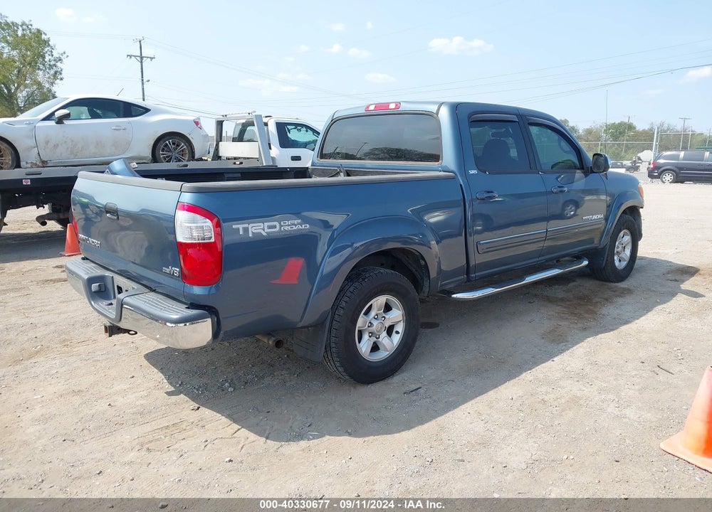 2005 TOYOTA TUNDRA SR5 V8 VIN: 5TBET34105S498098