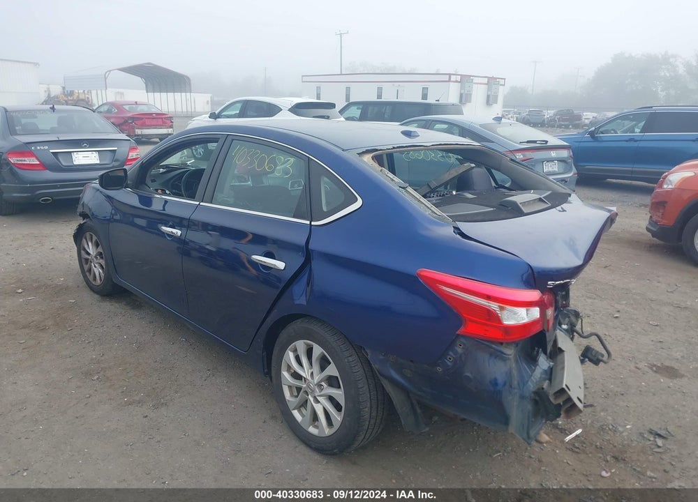 2018 NISSAN SENTRA SV VIN: 3N1AB7AP8JY268596