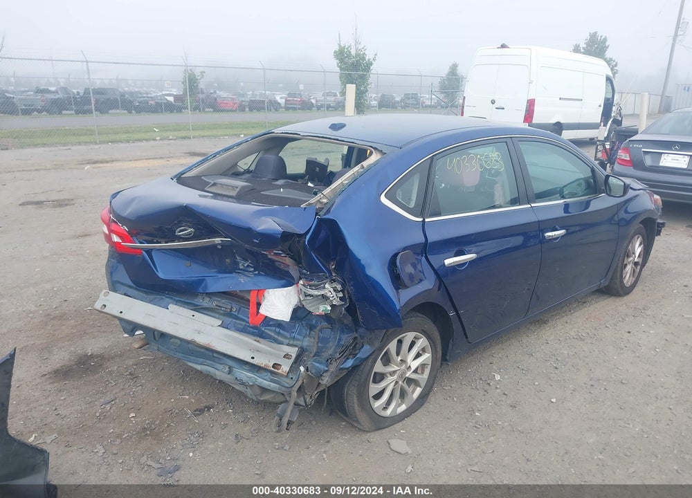 2018 NISSAN SENTRA SV VIN: 3N1AB7AP8JY268596