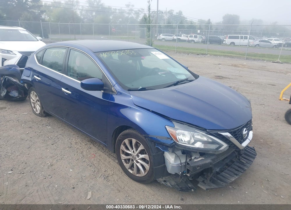 2018 NISSAN SENTRA SV VIN: 3N1AB7AP8JY268596