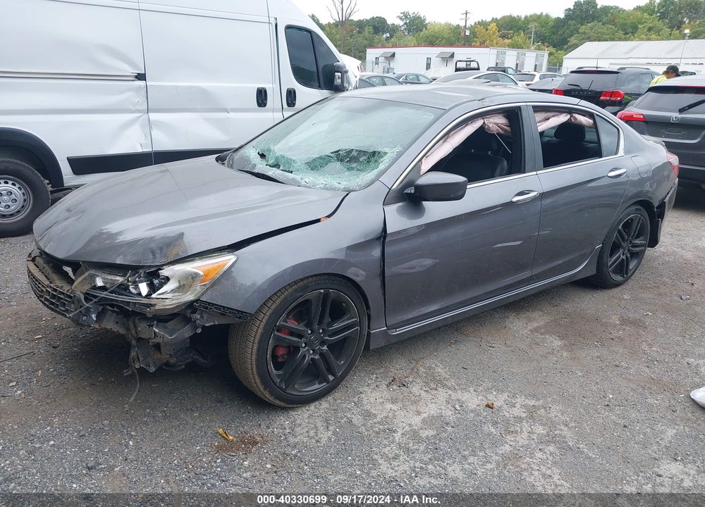 2017 HONDA ACCORD SPORT SE VIN: 1HGCR2F12HA146034