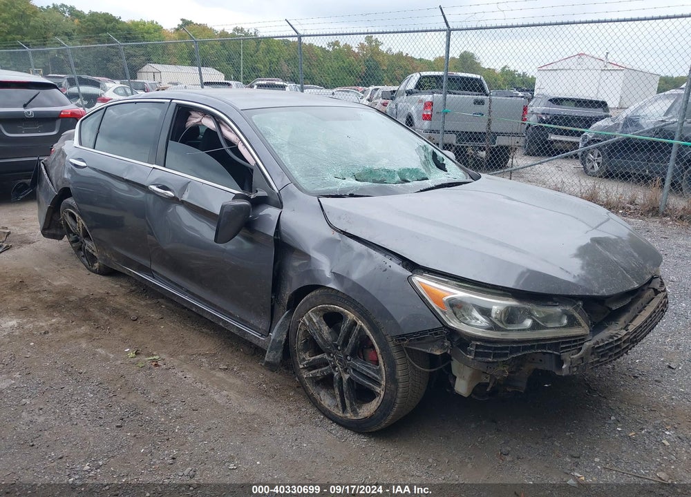 2017 HONDA ACCORD SPORT SE VIN: 1HGCR2F12HA146034