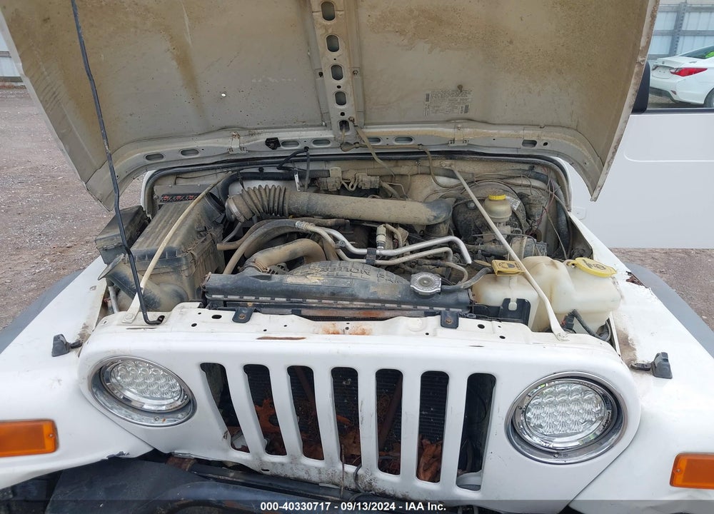 2006 JEEP WRANGLER SPORT VIN: 1J4FA49S76P729724