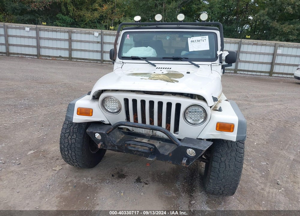 2006 JEEP WRANGLER SPORT VIN: 1J4FA49S76P729724