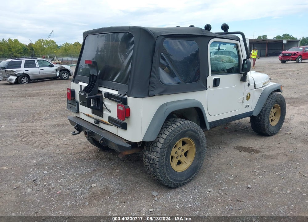 2006 JEEP WRANGLER SPORT VIN: 1J4FA49S76P729724