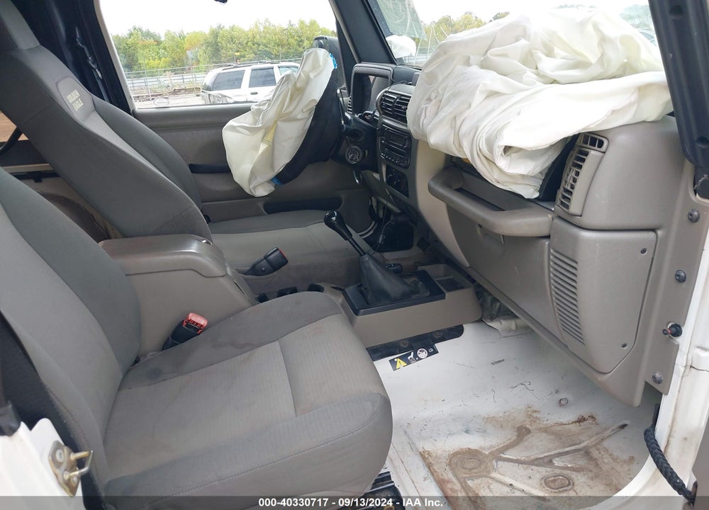2006 JEEP WRANGLER SPORT VIN: 1J4FA49S76P729724