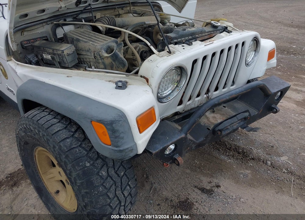 2006 JEEP WRANGLER SPORT VIN: 1J4FA49S76P729724