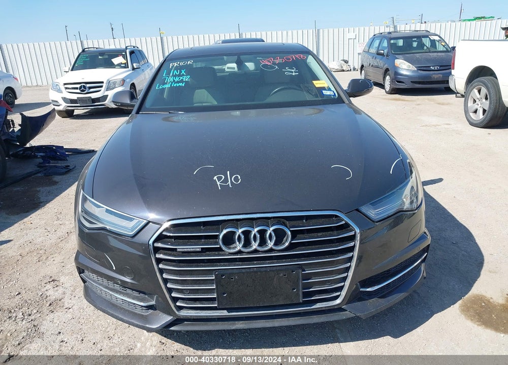 2016 AUDI A6 2.0T PREMIUM PLUS VIN: WAUGFAFC7GN124460