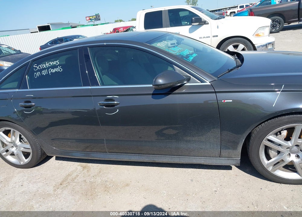 2016 AUDI A6 2.0T PREMIUM PLUS VIN: WAUGFAFC7GN124460