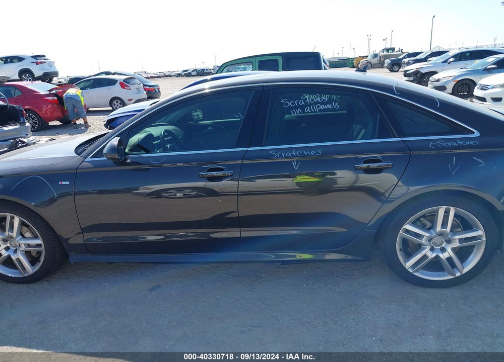 2016 AUDI A6 2.0T PREMIUM PLUS VIN: WAUGFAFC7GN124460