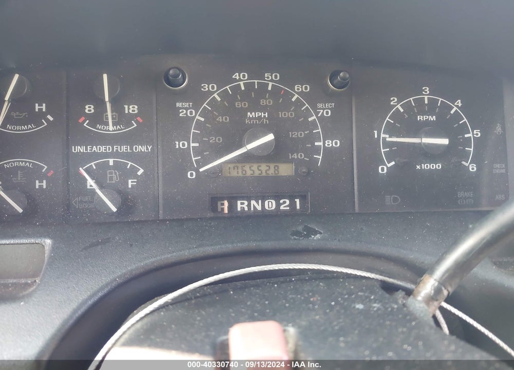 1993 FORD F150 VIN: 1FTEF15N3PNA40312