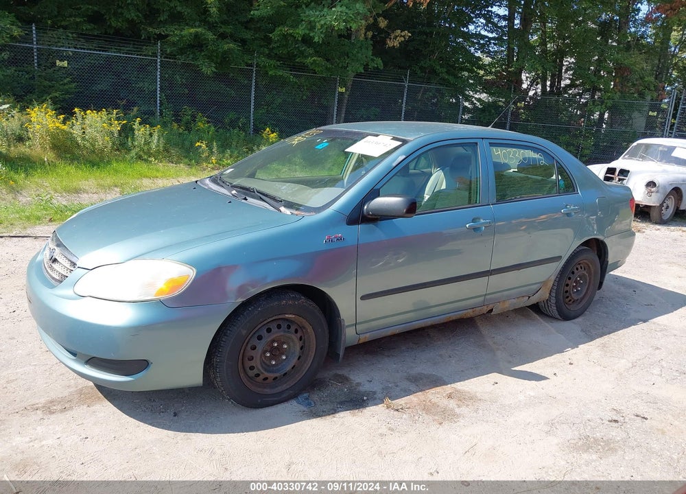 2006 TOYOTA COROLLA CE VIN: 2T1BR32E86C602698
