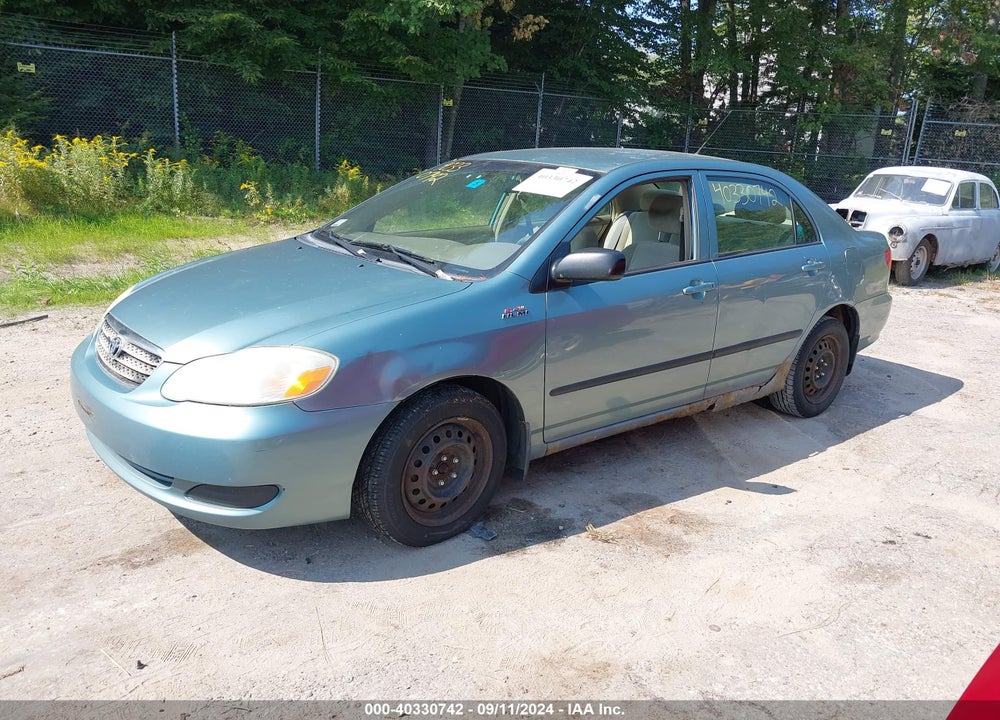 2006 TOYOTA COROLLA CE VIN: 2T1BR32E86C602698