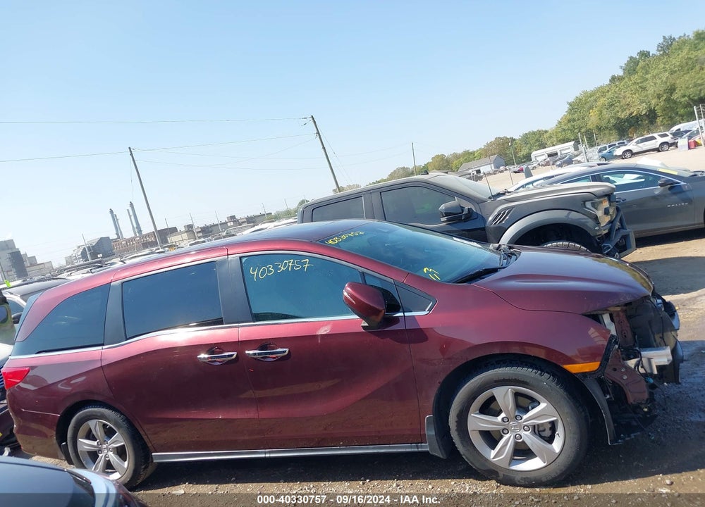 2018 HONDA ODYSSEY EX-L VIN: 5FNRL6H75JB051922
