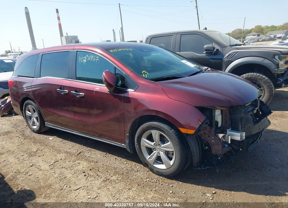 2018 HONDA ODYSSEY EX-L VIN: 5FNRL6H75JB051922