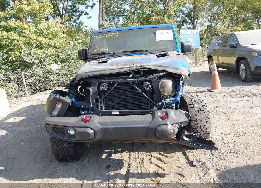 2021 JEEP GLADIATOR RUBICON 4X4 VIN: 1C6JJTBG0ML613616