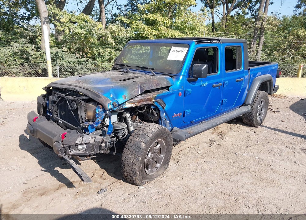 2021 JEEP GLADIATOR RUBICON 4X4 VIN: 1C6JJTBG0ML613616
