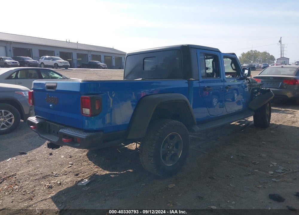 2021 JEEP GLADIATOR RUBICON 4X4 VIN: 1C6JJTBG0ML613616