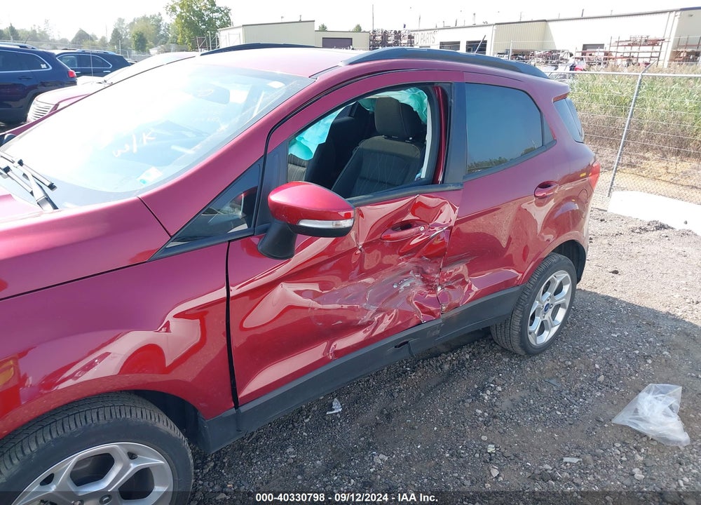 2022 FORD ECOSPORT SE VIN: MAJ6S3GL3NC461601