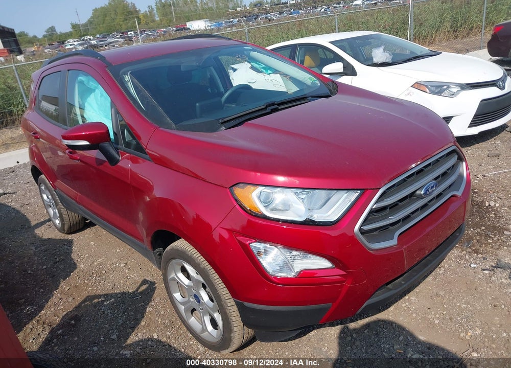 2022 FORD ECOSPORT SE VIN: MAJ6S3GL3NC461601