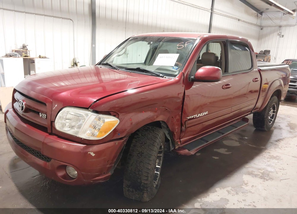 2005 TOYOTA TUNDRA LIMITED V8 VIN: 5TBDT48195S495275