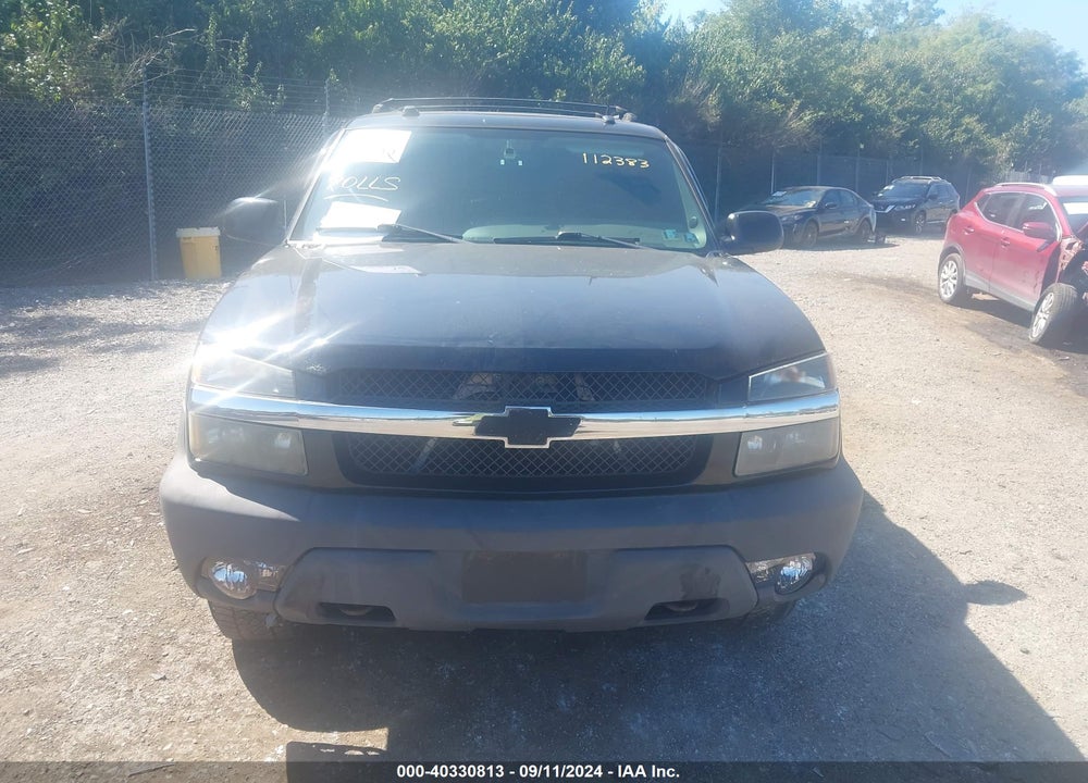 2004 CHEVROLET AVALANCHE 1500 VIN: 3GNEK12T04G112383