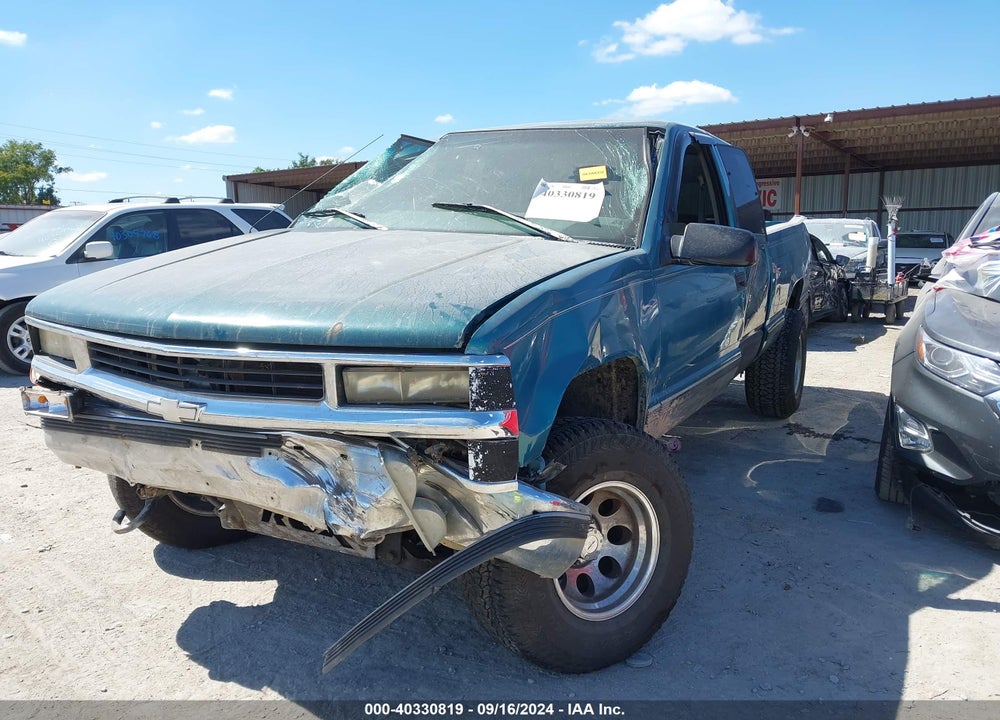 1997 CHEVROLET K1500 FLEETSIDE VIN: 2GCEK19R4V1201385