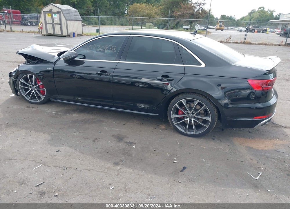 2018 AUDI S4 3.0T PREMIUM PLUS VIN: WAUB4AF48JA001273