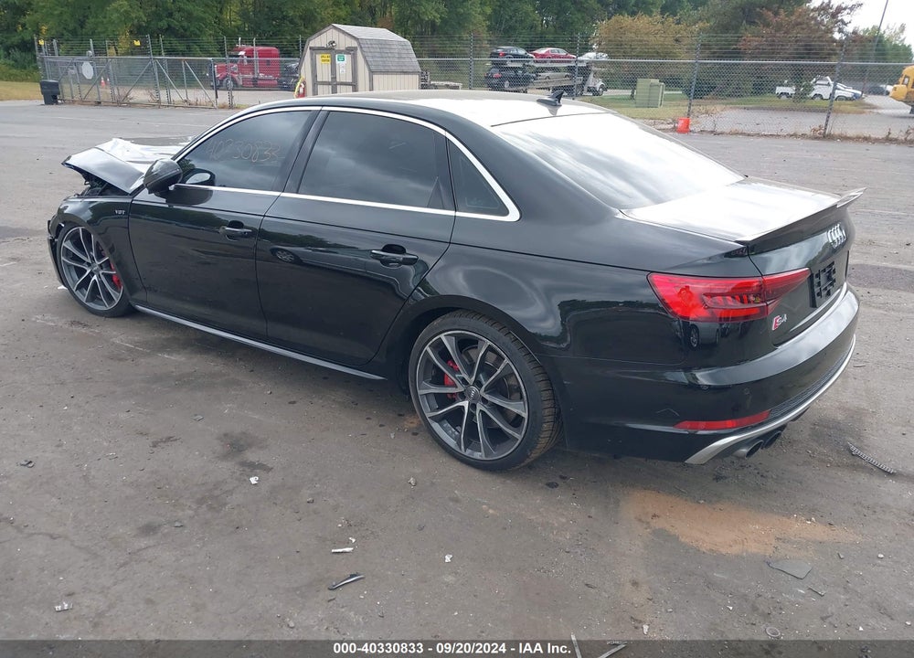 2018 AUDI S4 3.0T PREMIUM PLUS VIN: WAUB4AF48JA001273