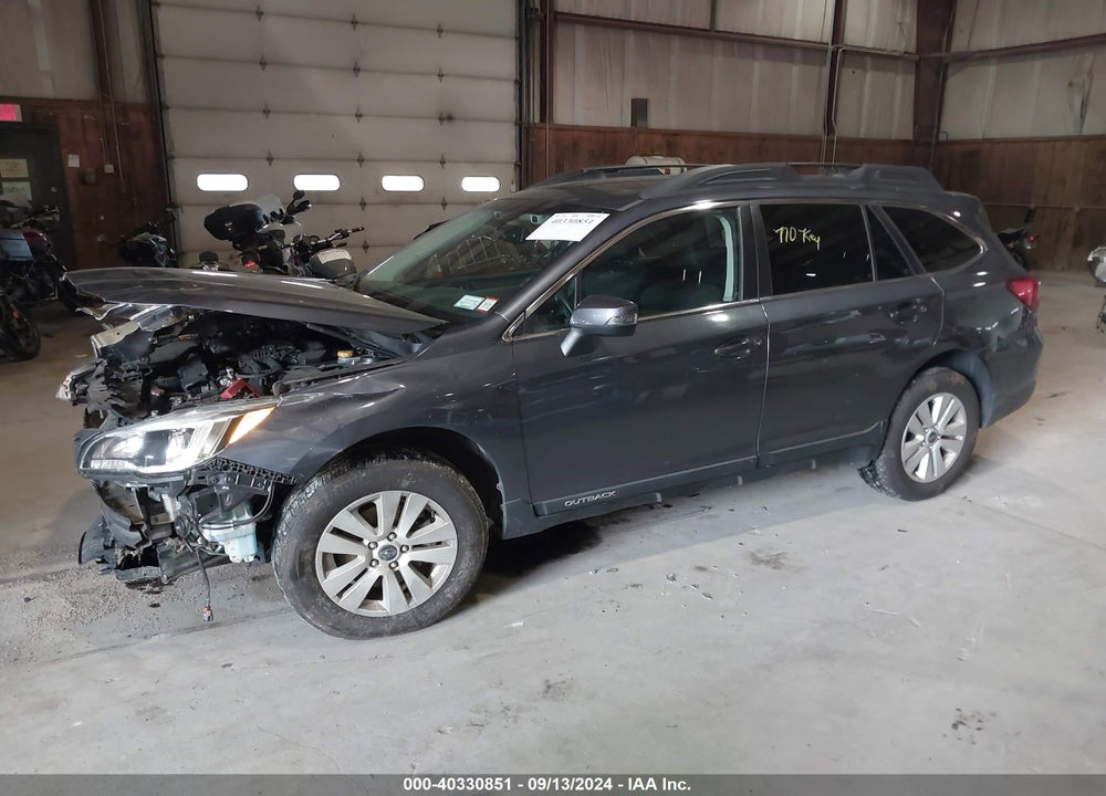 2016 SUBARU OUTBACK 2.5I PREMIUM VIN: 4S4BSAHC6G3287274