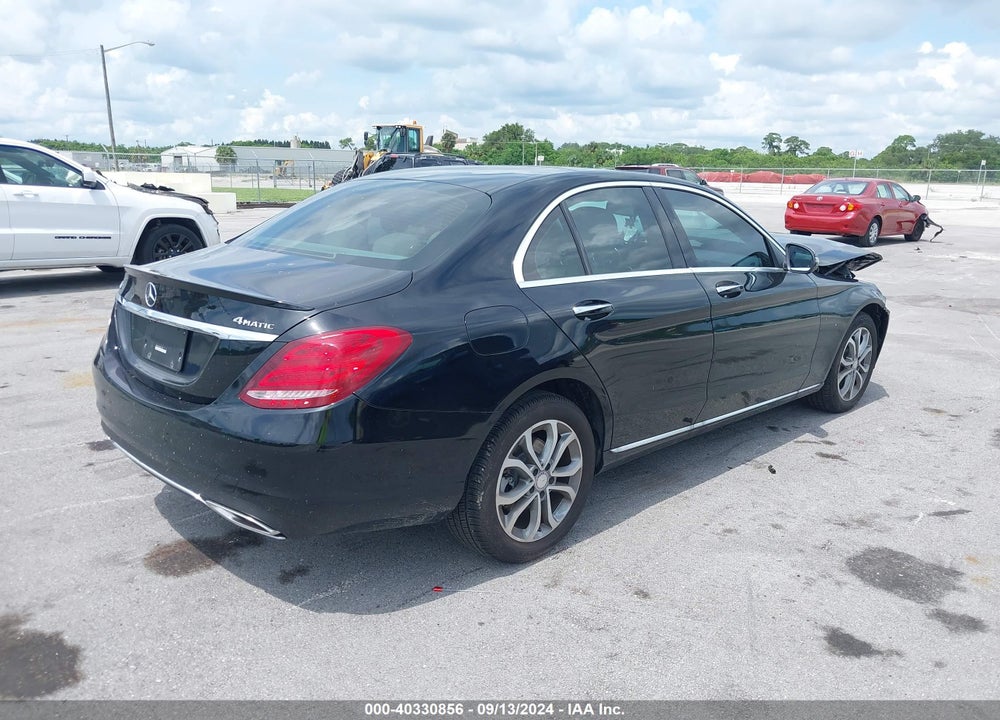 2016 MERCEDES-BENZ C 300 4MATIC/LUXURY 4MATIC/SPORT 4MATIC VIN: WDDWF4KB3GR166734