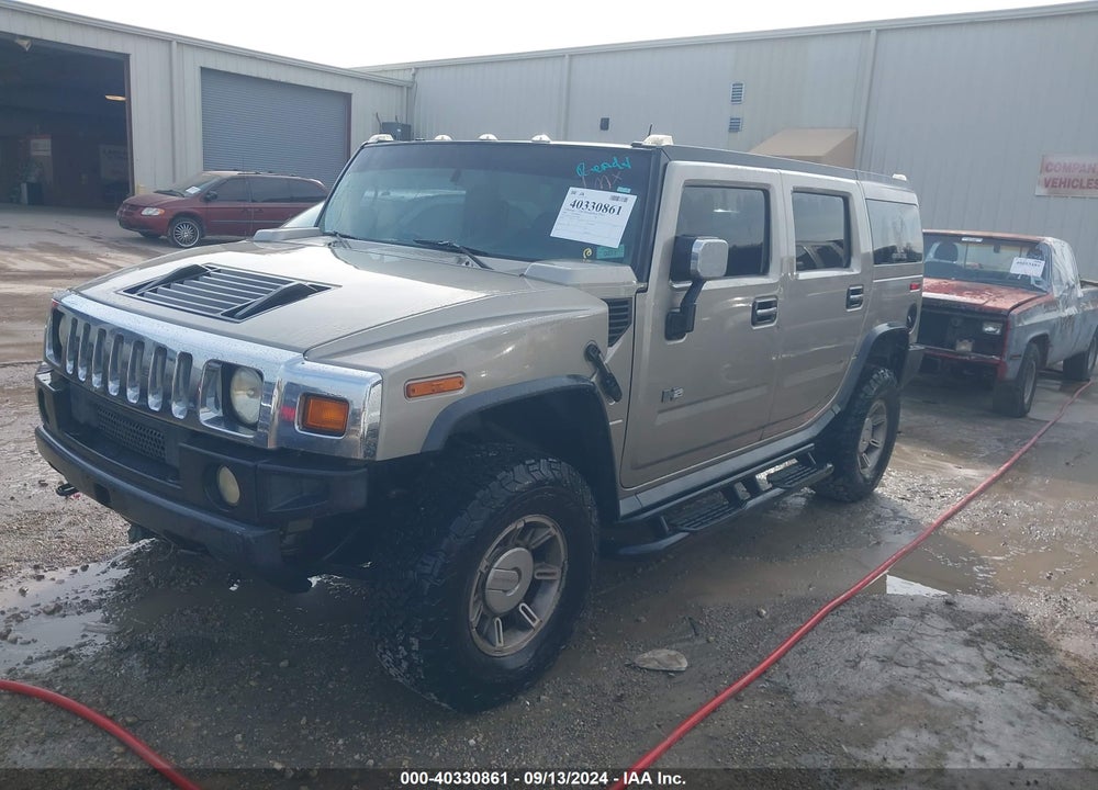 2003 HUMMER H2 VIN: 5GRGN23U83H123480