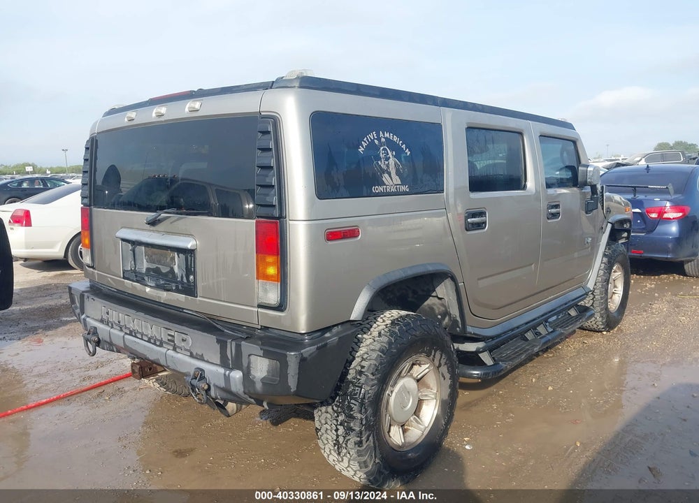 2003 HUMMER H2 VIN: 5GRGN23U83H123480
