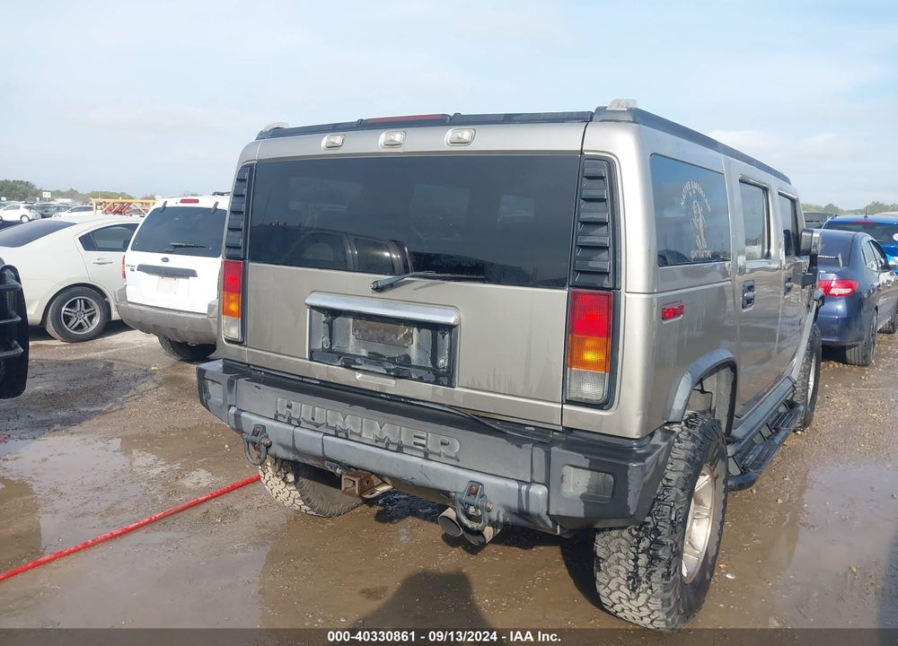 2003 HUMMER H2 VIN: 5GRGN23U83H123480