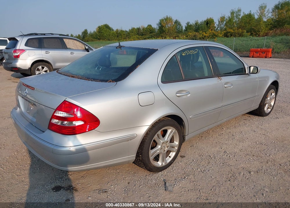 2006 MERCEDES-BENZ E 350 4MATIC VIN: WDBUF87JX6X207359