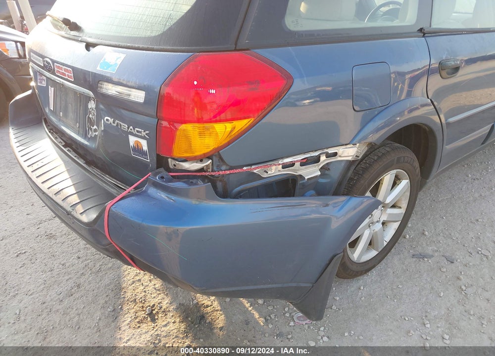 2006 SUBARU OUTBACK 2.5I VIN: 4S4BP61CX67312936